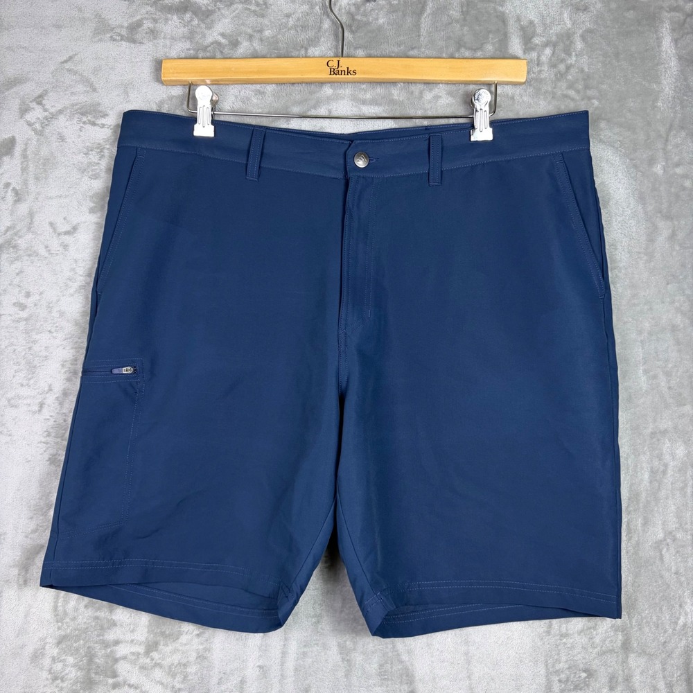 Adidas‎ Men's Cargo Performance Crew Shorts Navy Blue Woven Advr0882 Golf